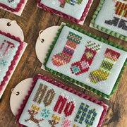 Christmas Tiny Tags - Cross Stitch Pattern