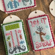 Christmas Tiny Tags - Cross Stitch Pattern