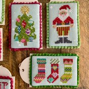 Christmas Tiny Tags - Cross Stitch Pattern
