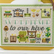 Welcome To Our Hive - Cross Stitch Pattern