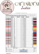 Cat Tarot Series:XI Justice - Cross Stitch Pattern, different perspective #2. Select this picture to zoom in