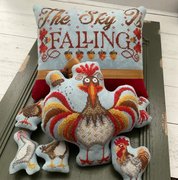 Henny Penny - Cross Stitch Pattern, different perspective #1. Select this picture to zoom in