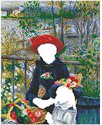 Two Sisters On The Terrace - Diamond Dotz Facet Art Kit