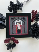 Midnight Cat - Halloween Cross Stitch Pattern
