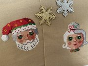 2025 Christmas Ornament Set - Cross Stitch Pattern
