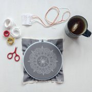Autumn Mandala - Embroidery Kit