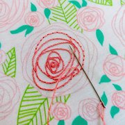 Coming Up Roses - Embroidery Kit 