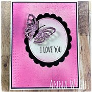 Butterfly & Scalloped Frame - Craft Die Set