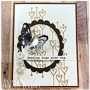 Butterfly & Scalloped Frame - Craft Die Set