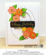 Spring Blooms - Craft Die