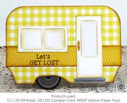 Camper Card - Craft Die