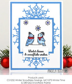 Snowflake Frame - Craft Die