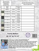 Family Matters - Quilt Pattern
