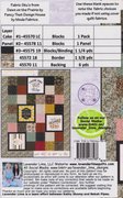 Presto Panel - Quilt Pattern, different perspective #1. Select this picture to zoom in