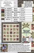 Christmas Charm - Quilt Pattern