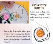 Lotus Design - Cross Stitch Counter