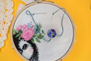 Spring Garden Design - Cross Stitch Counter