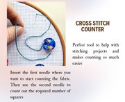 Spring Garden Design - Cross Stitch Counter