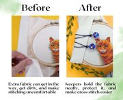 Spring Garden - Magnetic Fabric Keepers (2pcs)