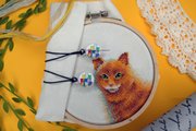 Cats Acrylic - Magnetic Fabric Keepers (2pcs)