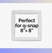 Roses Fabric Grime Guard 8" x 8"