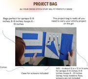 Cross Stitch Storage Project Bag #4