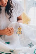Charles Craft Ready To Stitch - Baby Alphabet Afghan
