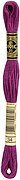 DMC 34 Six Strand Floss - Dark Fuchsia Purple Pink
