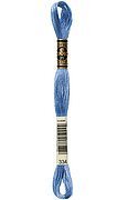 DMC 334 Six Strand Floss - Medium Baby Blue