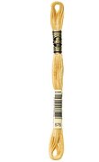 DMC 676 Six Strand Floss - Light Old Gold Yellow