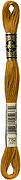 DMC 782 Six Strand Floss - Dark Topaz Yellow