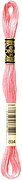 DMC 894 Six Strand Floss - Very Light Carnation Pink