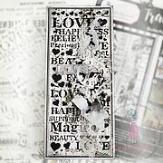 Sentiments Slimline - Craft Die