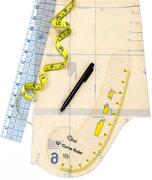 12" Curve Sewing Ruler, different perspective #1. Select this picture to zoom in