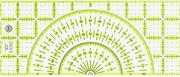 Omnigrip Protractor Quilting Ruler 4" x 24"