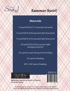 Summer Swirl - Quilt Pattern
