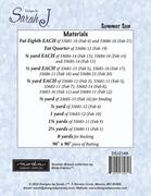 Summer Sun - Quilt Pattern