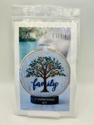 Family Tree - Embroidery Kit, different perspective #1. Select this picture to zoom in