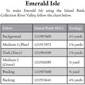 Emerald Isle - Quilt Pattern