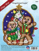 Gingerbread Couple - Christmas Plastic Canvas Kit