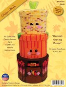 Harvest Nesting Boxes - Thanksgiving Plastic Canvas Kit