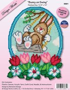 Bunny on a Swing - Easter Plastic Canvas Kit