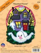 Haunted House - Halloween Plastic Canvas Kit