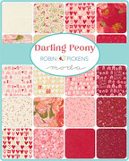 Darling Peony Flower Cotton Candy - Valentine Quilt Fabric