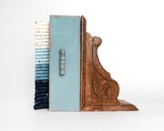 Data Textured Solid Babbage - Quilt Fabric, different perspective #2. Select this picture to zoom in