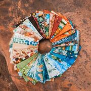 Desert Oasis Earth - Flow Basics - Quilt Fabric