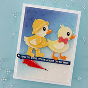 Raindrops - 3D Embossing Folder