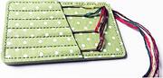 Polka Dot Needle Carry Card Light Green