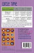 Circle Time - Quilt Pattern