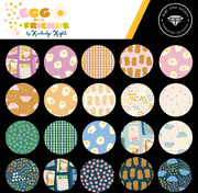 Egg and Friends Cereal Galaxy - Quilt Fabric